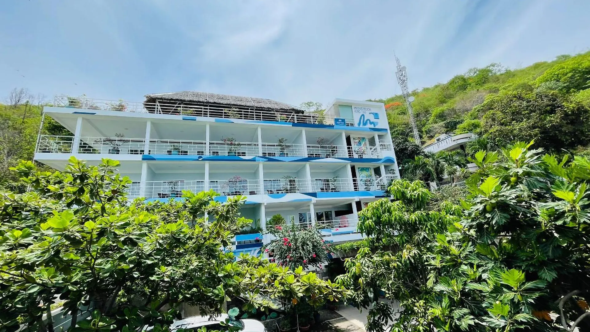 Lägenhetshotell Ananas Beach Hotel Vung Tau